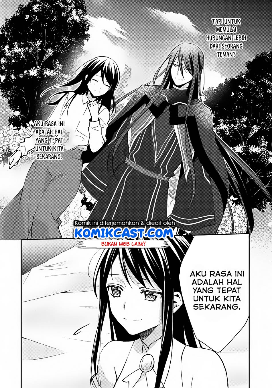 Isekai de “Kuro no Iyashi Te” tte Yobareteimasu Chapter 35 Bahasa Indonesia